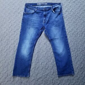 The Foundry Supply Co Jeans Mens 44x29 Blue Advance Flex 360 Dark Denim